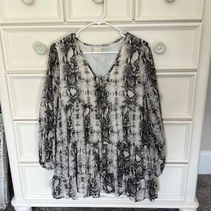 Altar’d State snakeskin dress